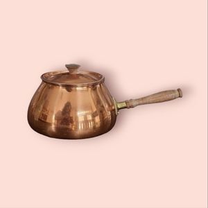 copper vintage pot